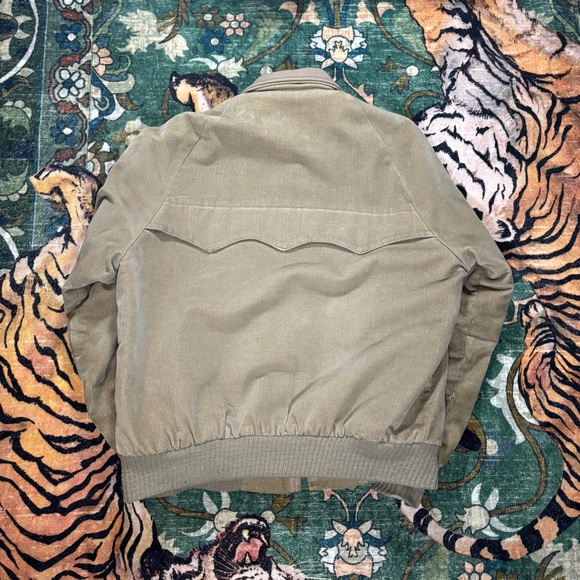 Vintage Anerican Jac Corduroy Western Harrington Jacket Flannel Lined USA Made - Picture 2 of 8